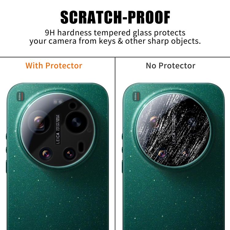 For Xiaomi 17 Ultra Kalebol Transparent HD Anti-Fingerprint AR Integrated Camera Lens Tempered Glass Film
