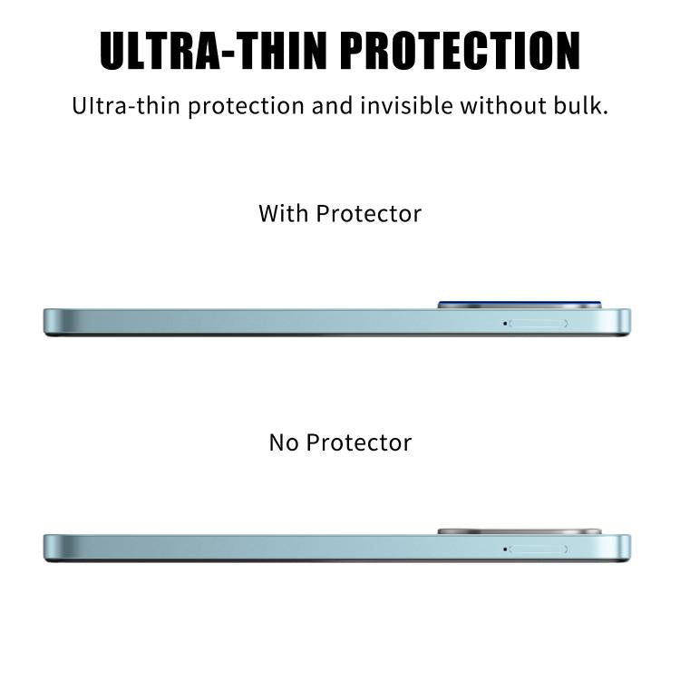 For Redmi A5 4G / Poco C71 4G Kalebol Transparent HD Anti-Fingerprint AR Integrated Camera Lens Tempered Glass Film