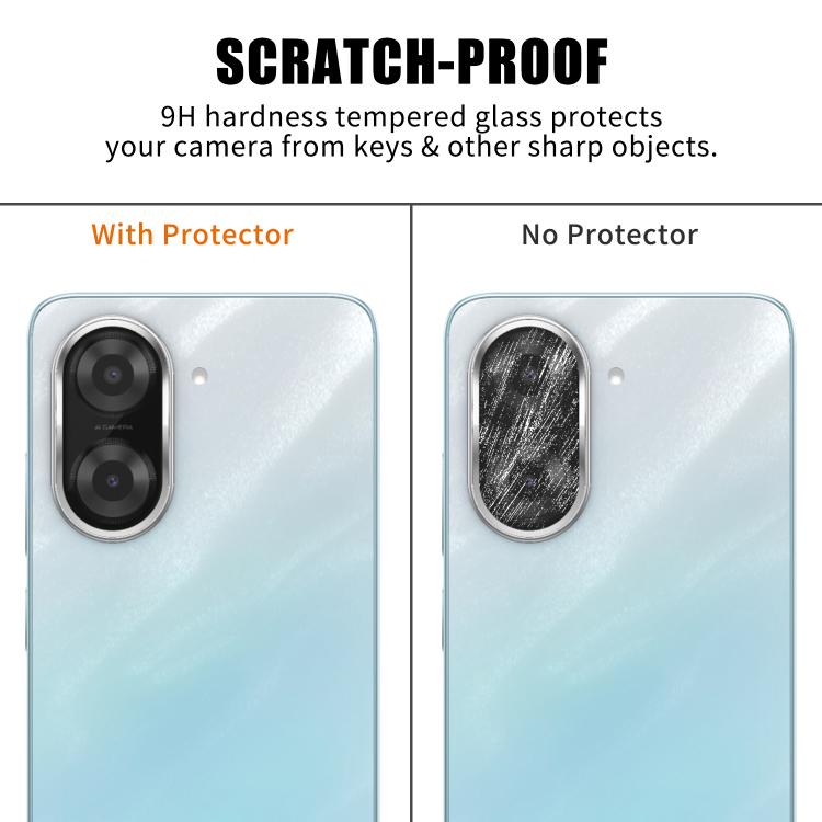 For Redmi A5 4G / Poco C71 4G Kalebol Transparent HD Anti-Fingerprint AR Integrated Camera Lens Tempered Glass Film