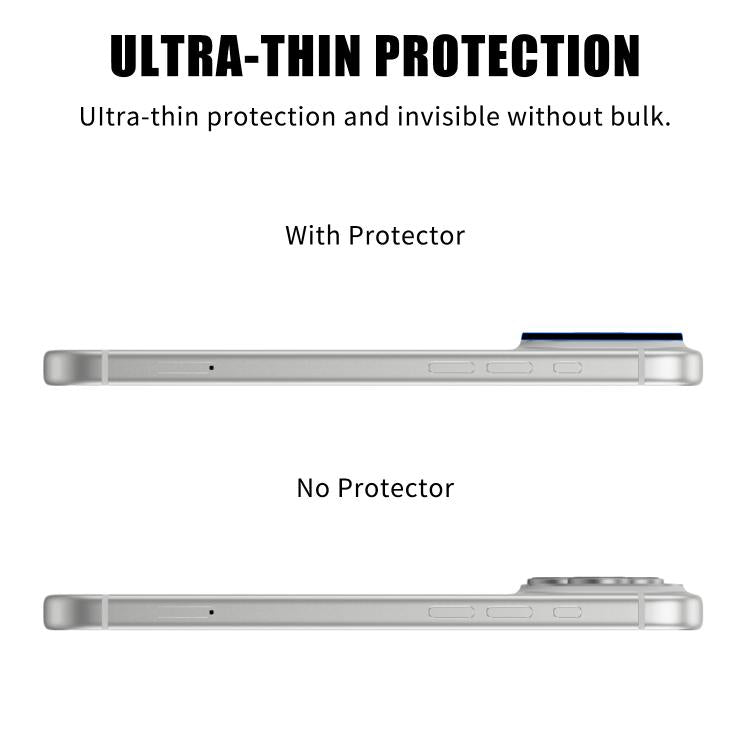 For iPhone 17 Pro Max Kalebol Silk-Screened HD Anti-Fingerprint AR Integrated Camera Lens Tempered Glass Film