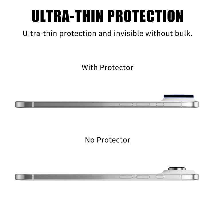 For iPhone Air Kalebol Silk-Screened HD Anti-Fingerprint AR Integrated Camera Lens Tempered Glass Film