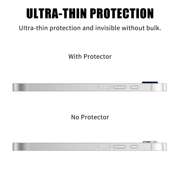 For iPhone 17e / 16e Kalebol Silk-Screened HD Anti-Fingerprint AR Integrated Camera Lens Tempered Glass Film