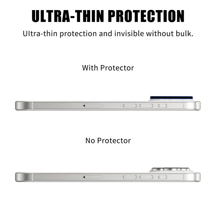 For iPhone 13 Pro / 13 Pro Max Kalebol Transparent HD Anti-Fingerprint AR Integrated Camera Lens Tempered Glass Film