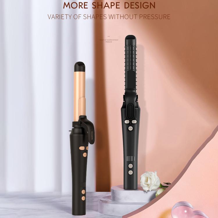 K-SKIN KD882B Automatic Rotating Hair Curler, Rapid Heating, 5-level Temperature Control, 32mm Curling Iron - UK Plug