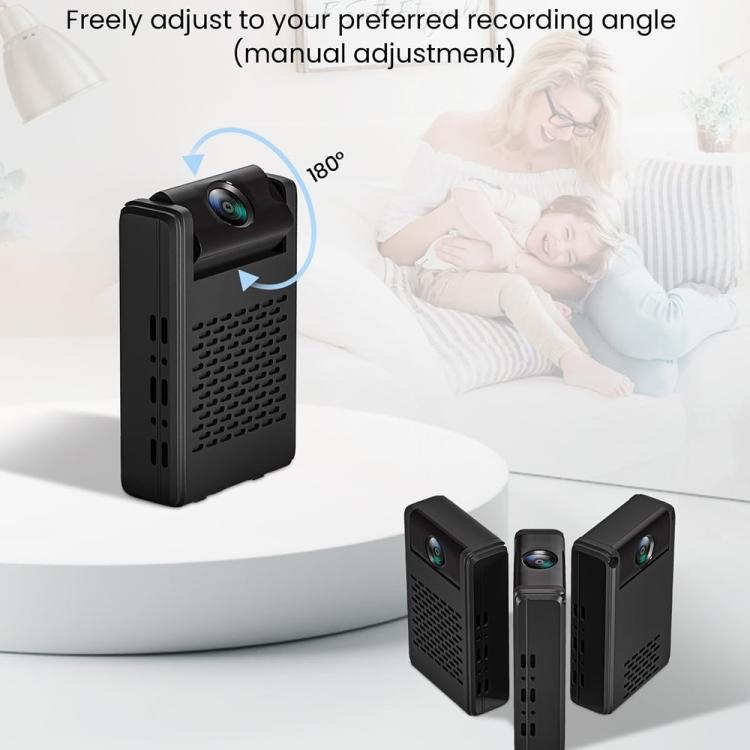 L31 With Motion Detection Alarm Push Notifications 180-Degree Rotating Mini Camera Ultra HD Recorder
