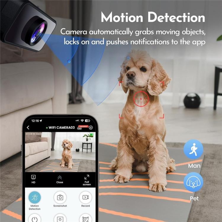 L28 Support Wide Angle HD Night Vision WiFi Mini Camera Intelligent Motion Detection Remote Recorder