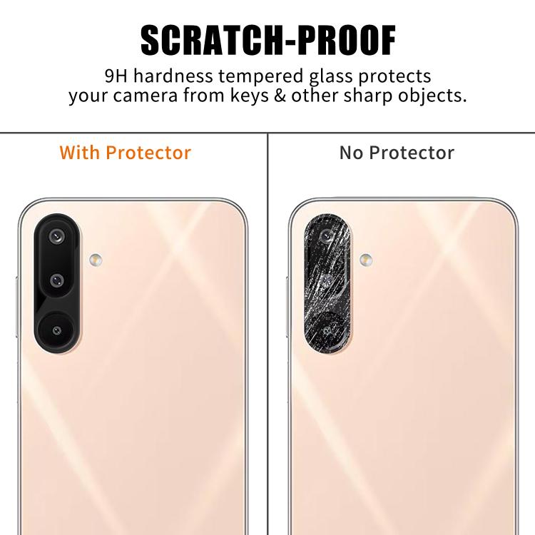 For Samsung Galaxy M16 / F16 5G Kalebol Silk-Screened HD Anti-Fingerprint AR Integrated Camera Lens Tempered Glass Film