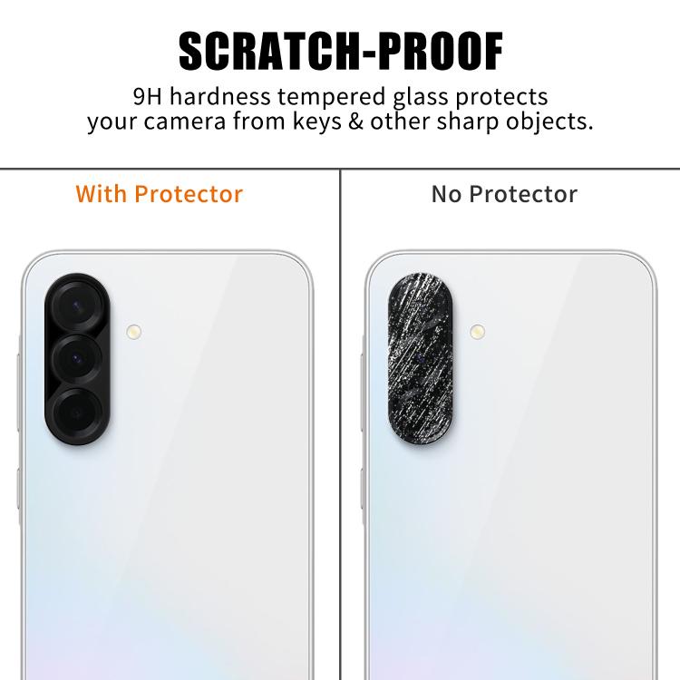 For Samsung Galaxy A36 5G Kalebol Silk-Screened HD Anti-Fingerprint AR Integrated Camera Lens Tempered Glass Film