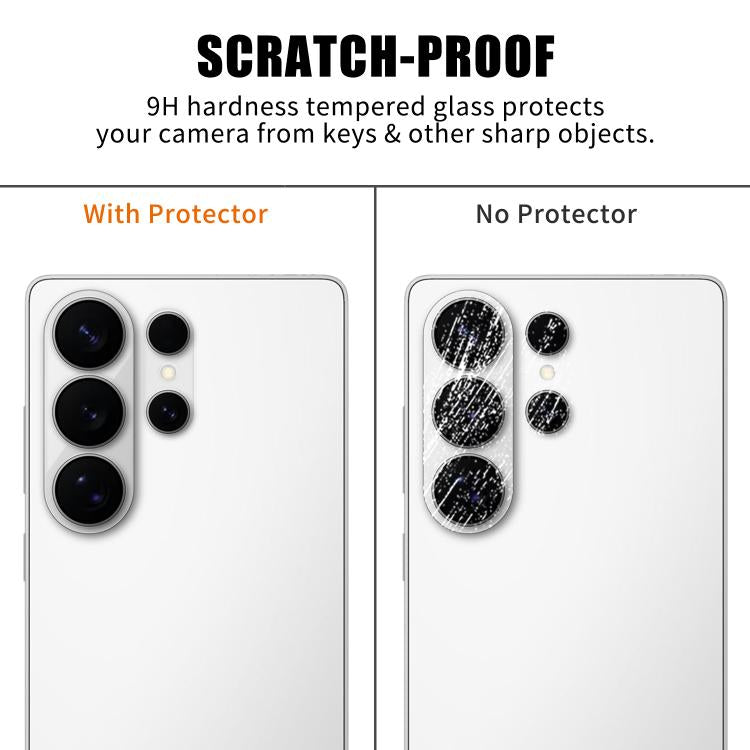 For Galaxy S26 Ultra 5G Kalebol Transparent HD Anti-Fingerprint AR Integrated Camera Lens Tempered Glass Film