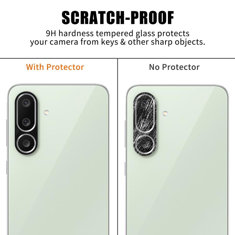 For Samsung Galaxy M56 / F56 5G Kalebol Transparent HD Anti-Fingerprint AR Integrated Camera Lens Tempered Glass Film