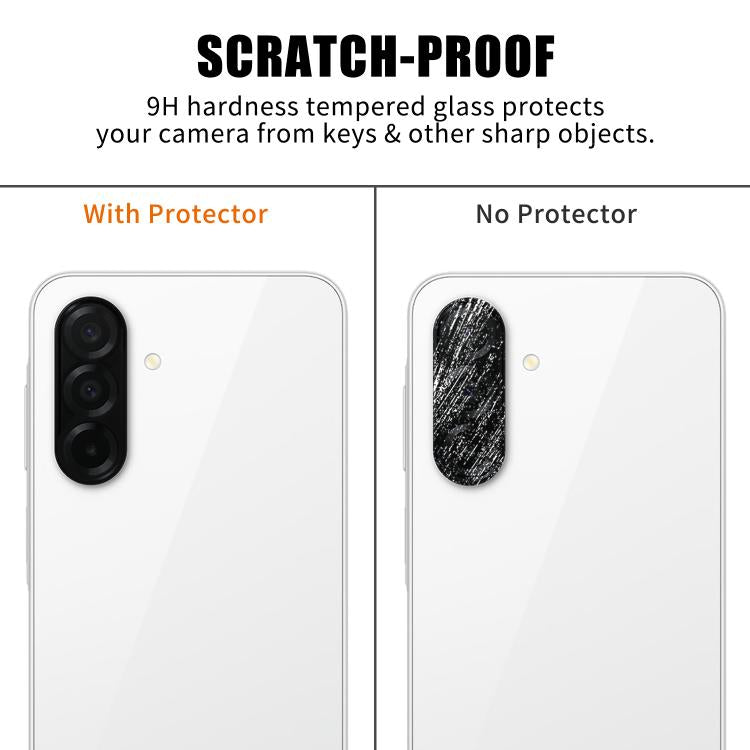 For Galaxy A26 5G Kalebol Transparent HD Anti-Fingerprint AR Integrated Camera Lens Tempered Glass Film