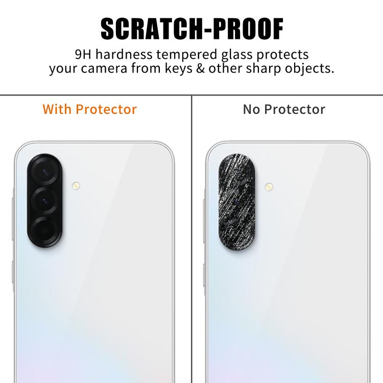For Galaxy A36 5G Kalebol Transparent HD Anti-Fingerprint AR Integrated Camera Lens Tempered Glass Film