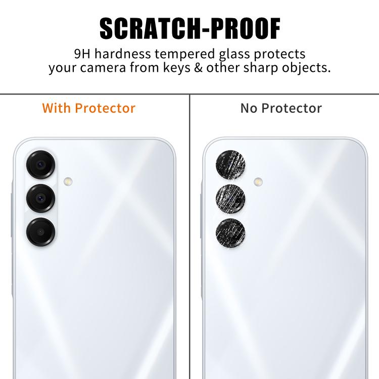 For Samsung Galaxy A16 5G Kalebol Transparent HD Anti-Fingerprint AR Integrated Camera Lens Tempered Glass Film