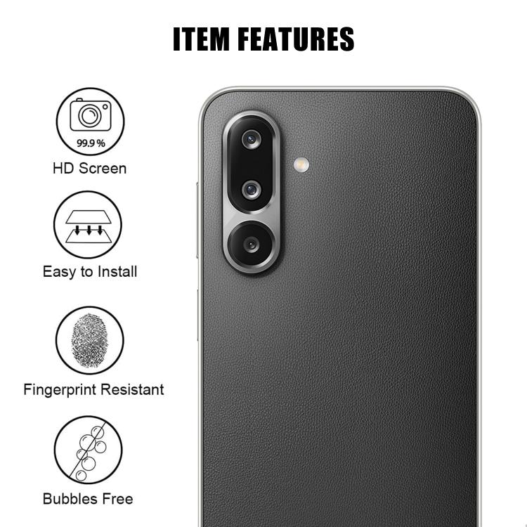 For Samsung Galaxy M36 / F36 5G Kalebol Transparent HD Anti-Fingerprint AR Integrated Camera Lens Tempered Glass Film