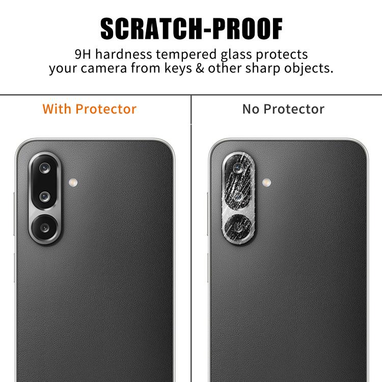 For Samsung Galaxy M36 / F36 5G Kalebol Transparent HD Anti-Fingerprint AR Integrated Camera Lens Tempered Glass Film
