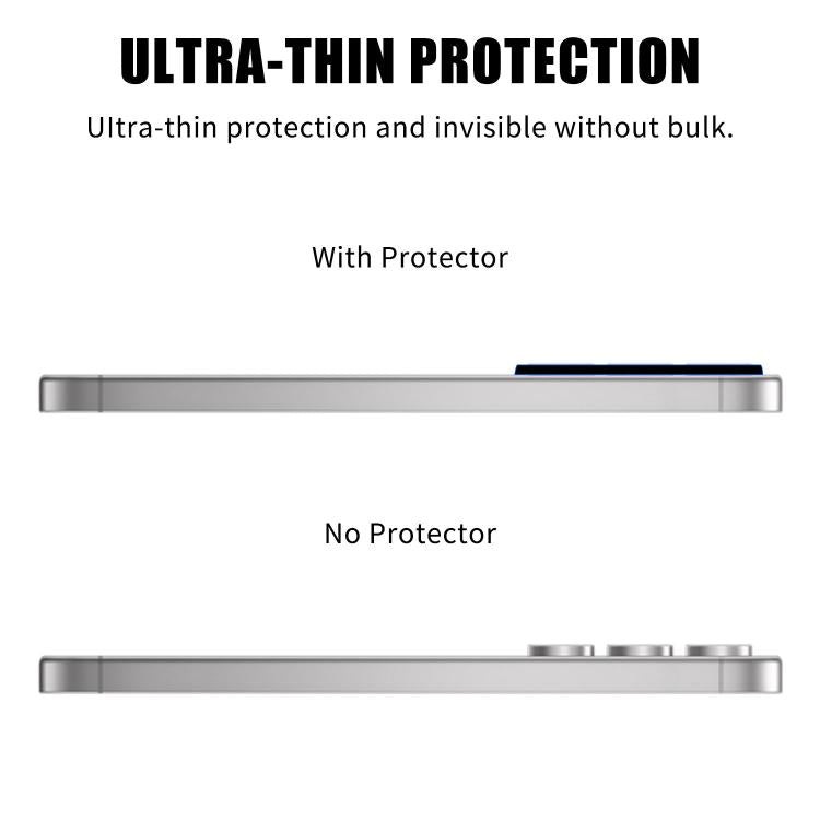 For Samsung Galaxy S24+ 5G Kalebol Transparent HD Anti-Fingerprint AR Integrated Camera Lens Tempered Glass Film