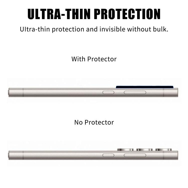 For Samsung Galaxy S24 Ultra 5G Kalebol Transparent HD Anti-Fingerprint AR Integrated Camera Lens Tempered Glass Film