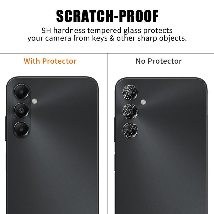 For Samsung Galaxy A05s Kalebol Transparent HD Anti-Fingerprint AR Integrated Camera Lens Tempered Glass Film