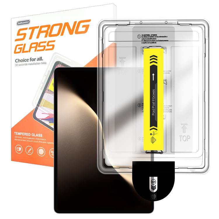 For Honor MagicPad 2 12.3 Easy Install Box Dust-Free HD Curved Edge Anti-Fingerprint Tempered Glass Tablet Film