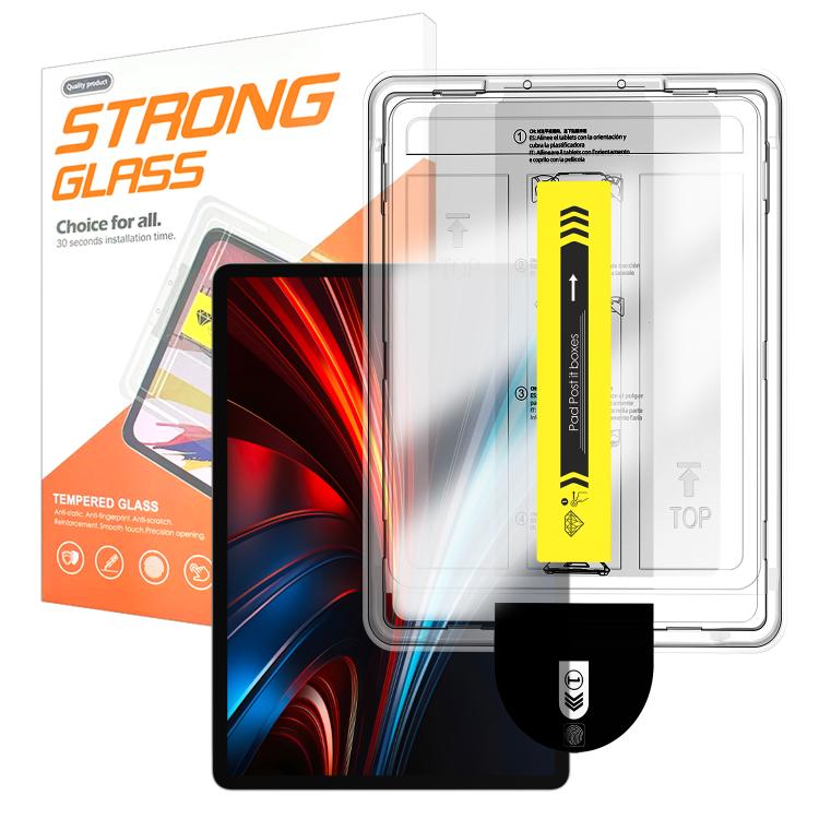 For Honor Tablet GT Easy Install Box Dust-Free HD Curved Edge Anti-Fingerprint Tempered Glass Tablet Film