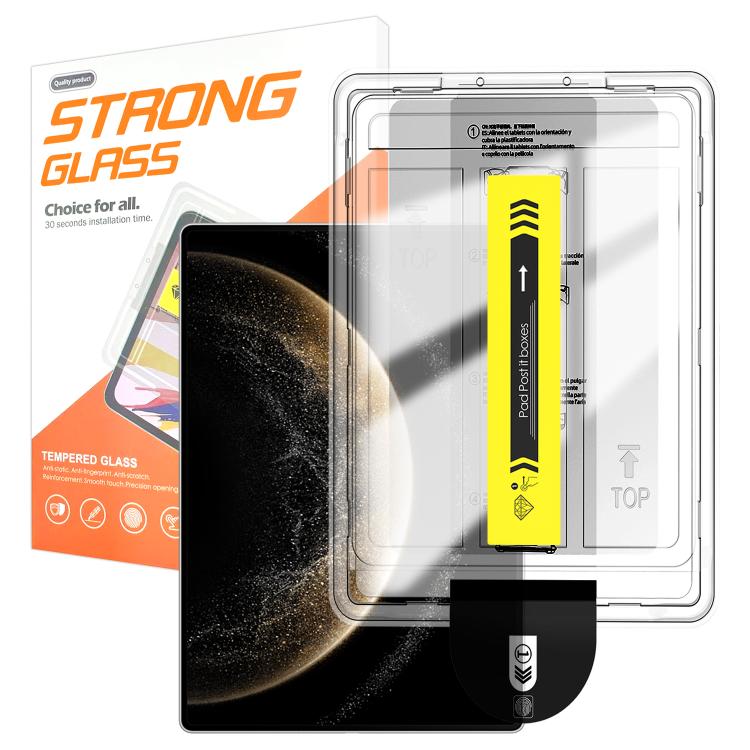 For Huawei MatePad Pro 13.2 Easy Install Box Dust-Free HD Curved Edge Anti-Fingerprint Tempered Glass Tablet Film