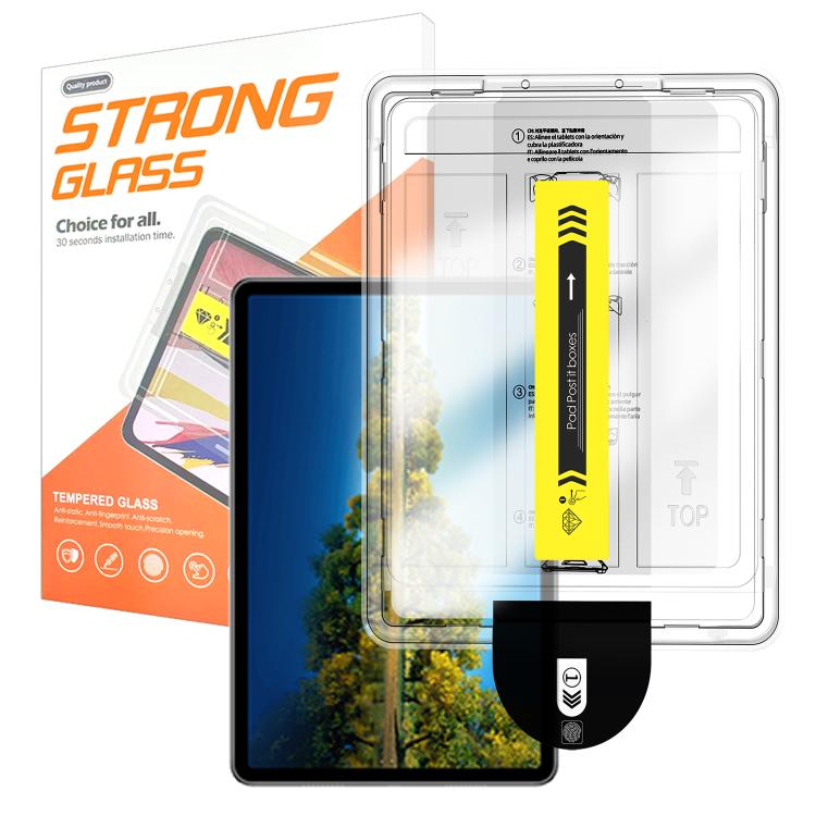 For Huawei MatePad C7 11.5 Easy Install Box Dust-Free HD Curved Edge Anti-Fingerprint Tempered Glass Tablet Film