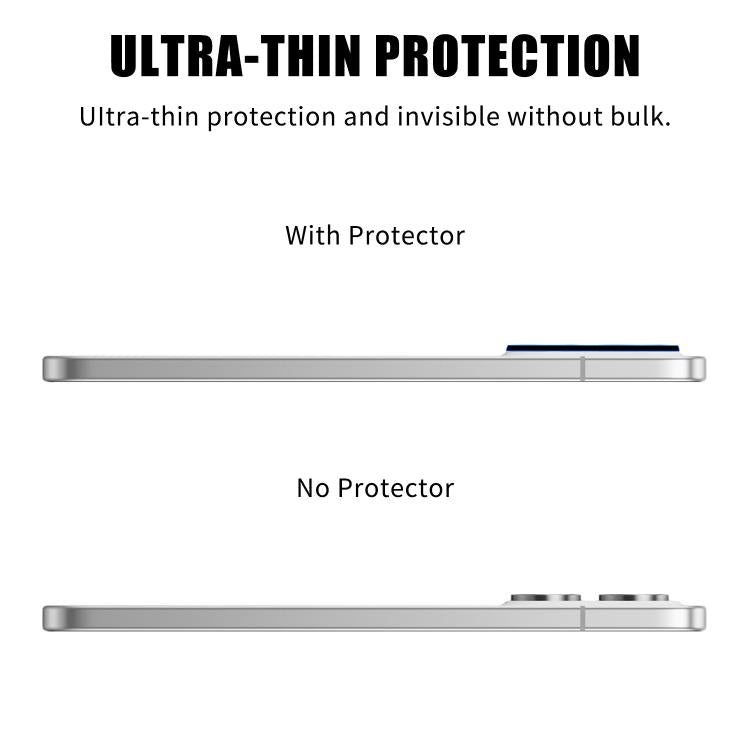 For OPPO Reno14 Global Kalebol Silk-Screened HD Anti-Fingerprint AR Integrated Camera Lens Tempered Glass Film