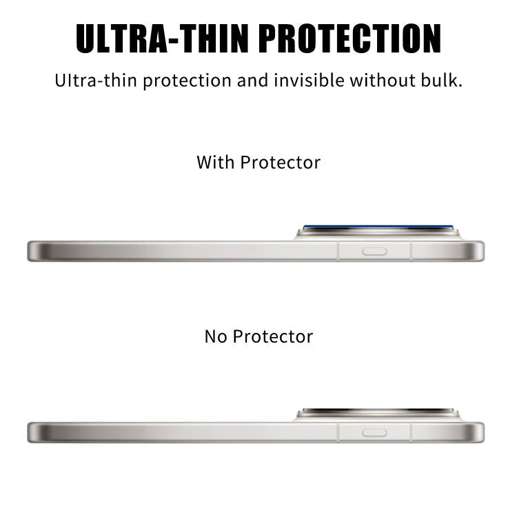 For OPPO Find X8 Ultra Kalebol Silk-Screened HD Anti-Fingerprint AR Integrated Camera Lens Tempered Glass Film