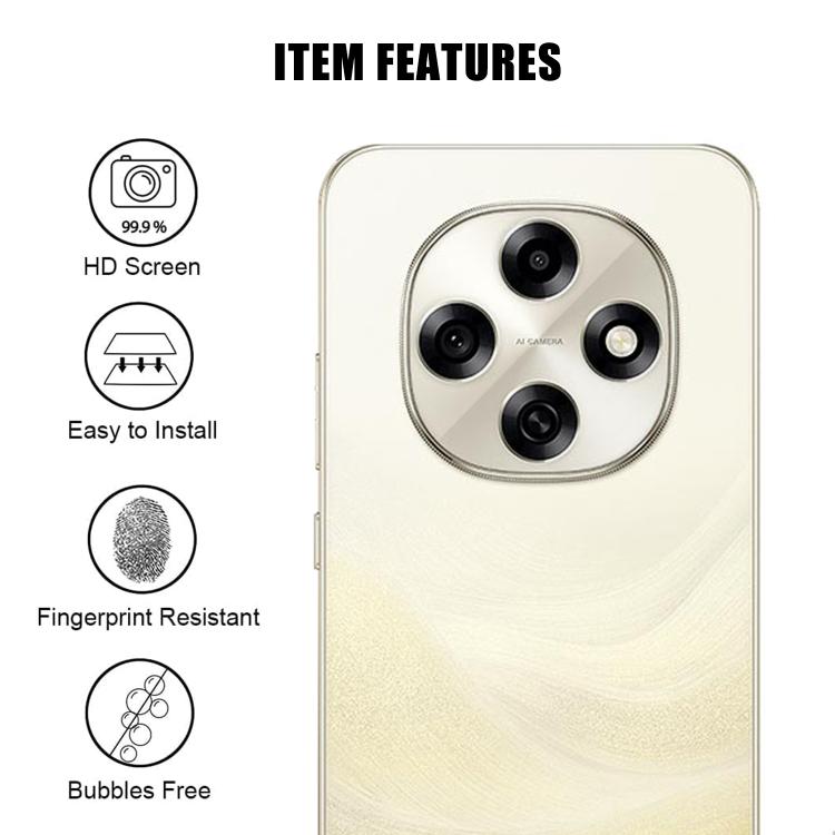 For OPPO F31 Pro Kalebol Transparent HD Anti-Fingerprint AR Integrated Camera Lens Tempered Glass Film
