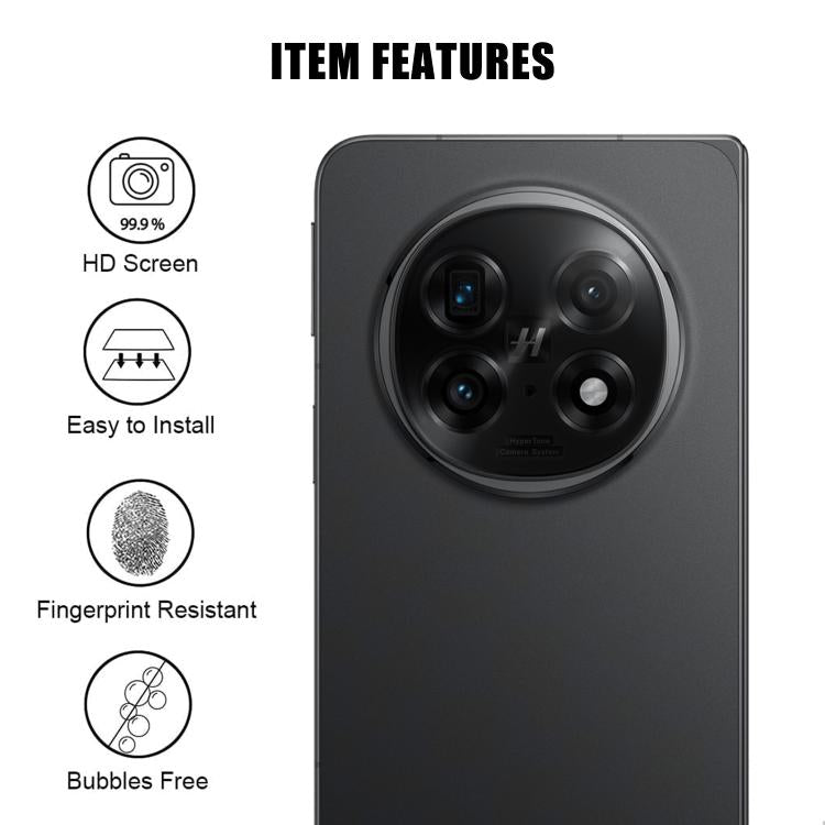 For OPPO Find N5 Kalebol Transparent HD Anti-Fingerprint AR Integrated Camera Lens Tempered Glass Film