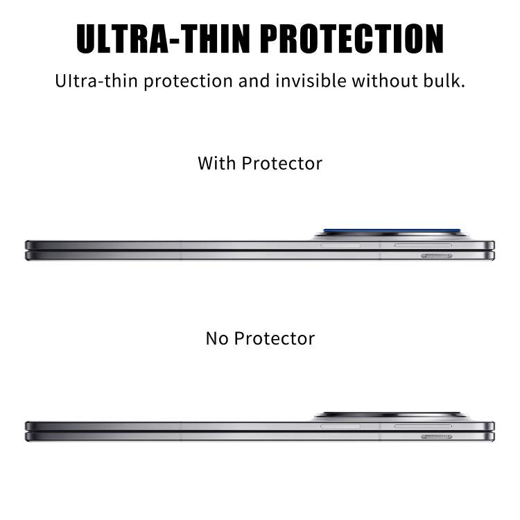 For OPPO Find N5 Kalebol Transparent HD Anti-Fingerprint AR Integrated Camera Lens Tempered Glass Film