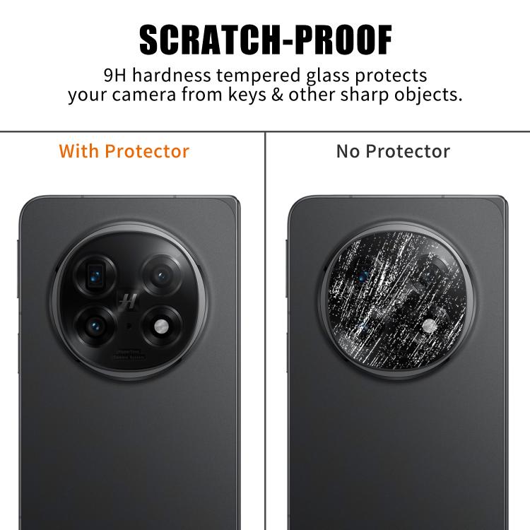For OPPO Find N5 Kalebol Transparent HD Anti-Fingerprint AR Integrated Camera Lens Tempered Glass Film