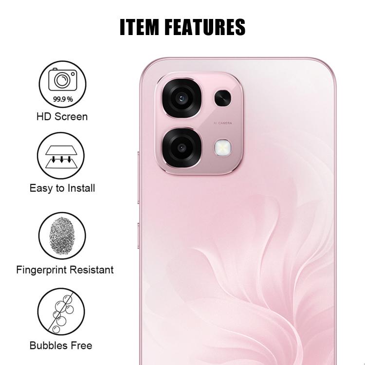 For OPPO F31 / A6 Pro 5G Global Kalebol Transparent HD Anti-Fingerprint AR Integrated Camera Lens Tempered Glass Film