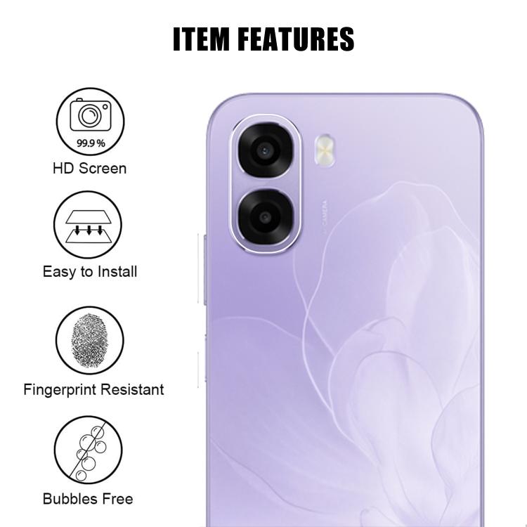 For OPPO A6x 5G Kalebol Transparent HD Anti-Fingerprint AR Integrated Camera Lens Tempered Glass Film