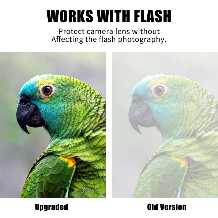 For OPPO Reno15 Pro Max 5G Global Kalebol Transparent HD Anti-Fingerprint AR Integrated Camera Lens Tempered Glass Film