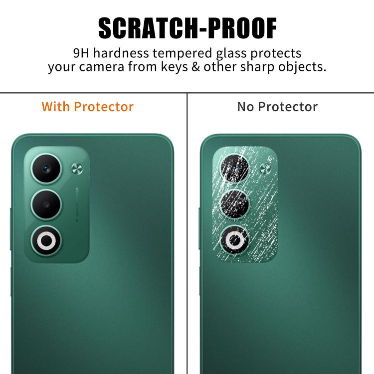 For OPPO A5 Kalebol Transparent HD Anti-Fingerprint AR Integrated Camera Lens Tempered Glass Film