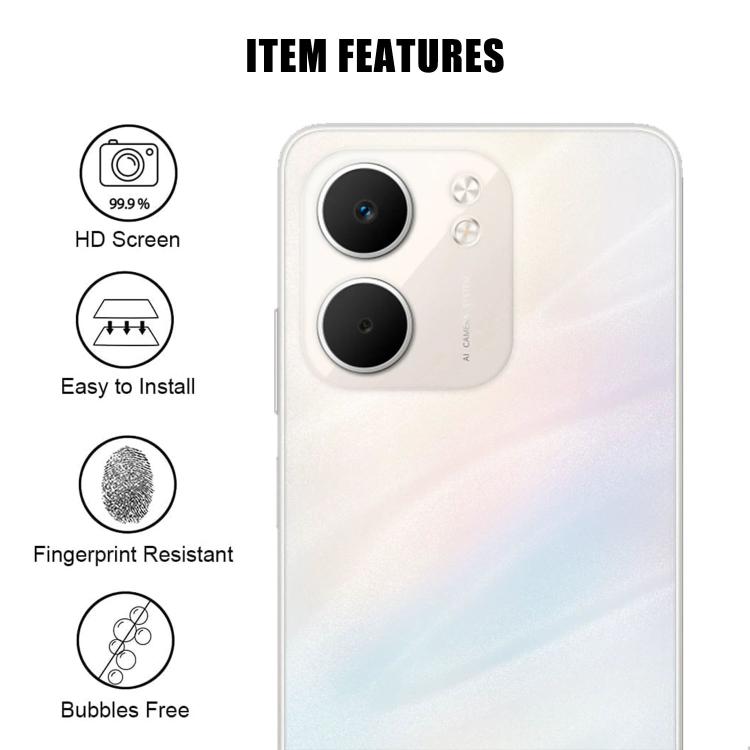 For OPPO A5x Kalebol Transparent HD Anti-Fingerprint AR Integrated Camera Lens Tempered Glass Film