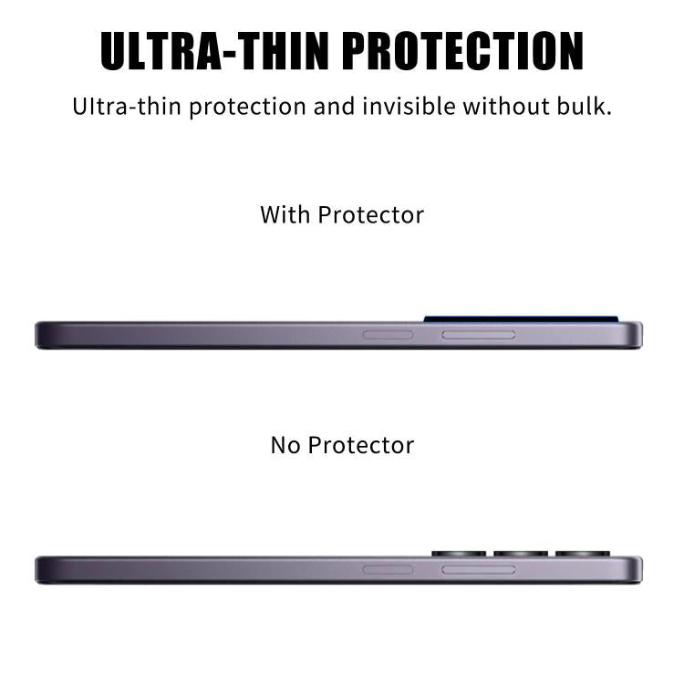For OPPO K13x Kalebol Transparent HD Anti-Fingerprint AR Integrated Camera Lens Tempered Glass Film