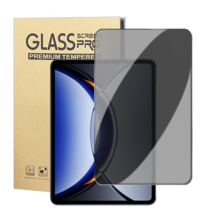 For OPPO Pad 3 Pro Curved Edge Anti-Fingerprint Privacy Tempered Glass Tablet Screen Film