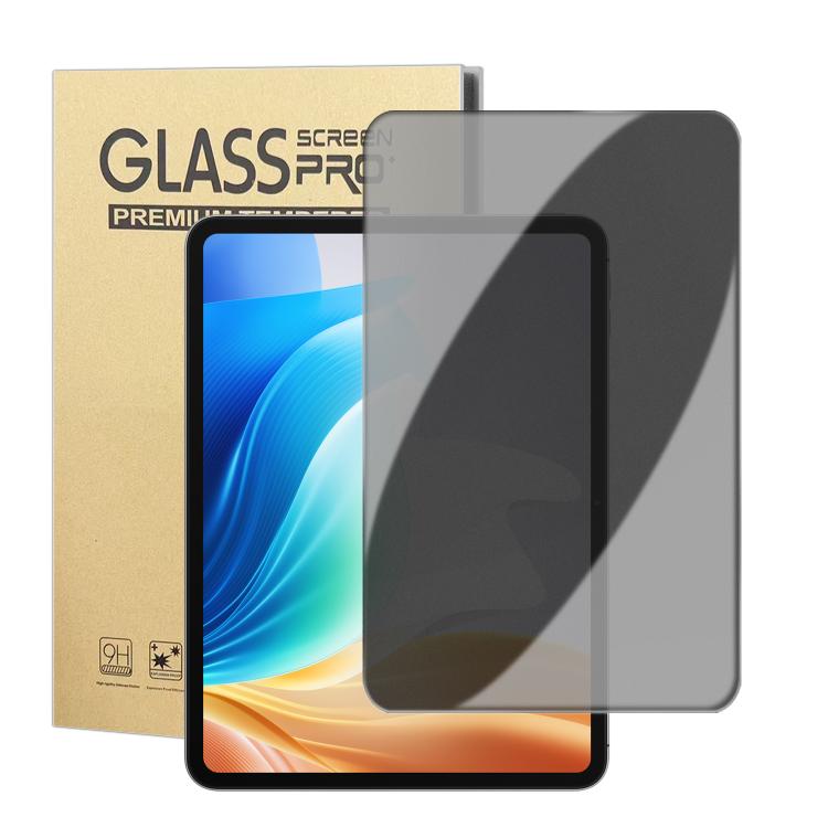 For OPPO Pad Air2 Curved Edge Anti-Fingerprint Privacy Tempered Glass Tablet Screen Film