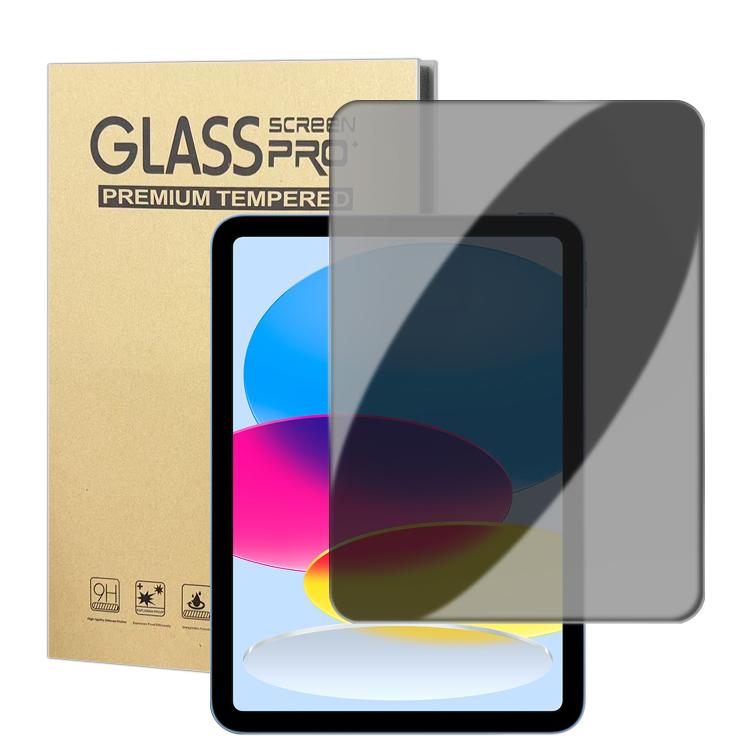 For iPad 2025 / 2022 Curved Edge Anti-Fingerprint Privacy Tempered Glass Tablet Screen Film