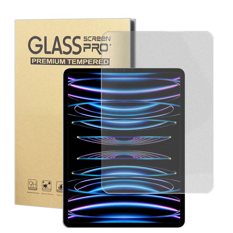 For iPad Pro 12.9 2022 / 2021 Anti-fingerprint Matte Writing Drawing Tempered Glass Tablet Screen Film