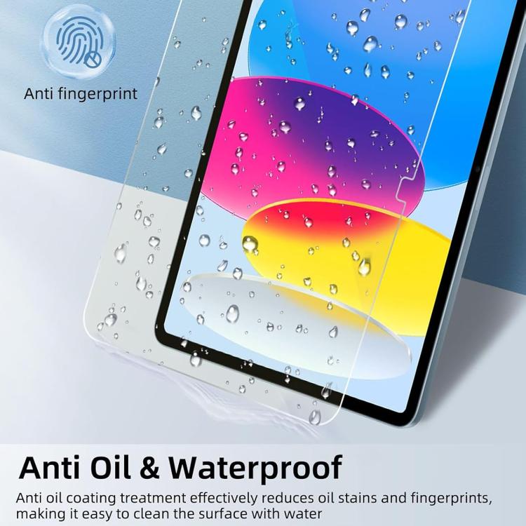 For iPad 2025 / 2022 Anti-blue Light HD Anti-Fingerprint Tempered Glass Tablet Screen Film