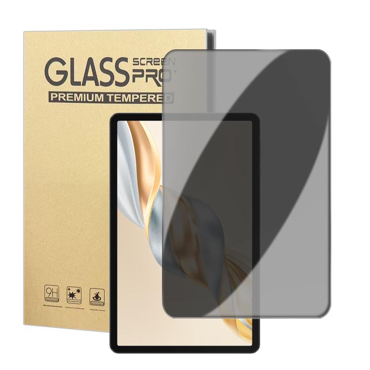 For Honor Tablet X9 Pro Curved Edge Anti-Fingerprint Privacy Tempered Glass Tablet Screen Film
