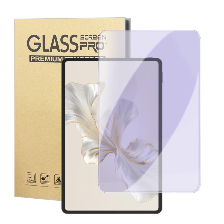 For Honor Pad 9 Pro Anti-blue Light HD Anti-Fingerprint Tempered Glass Tablet Screen Film