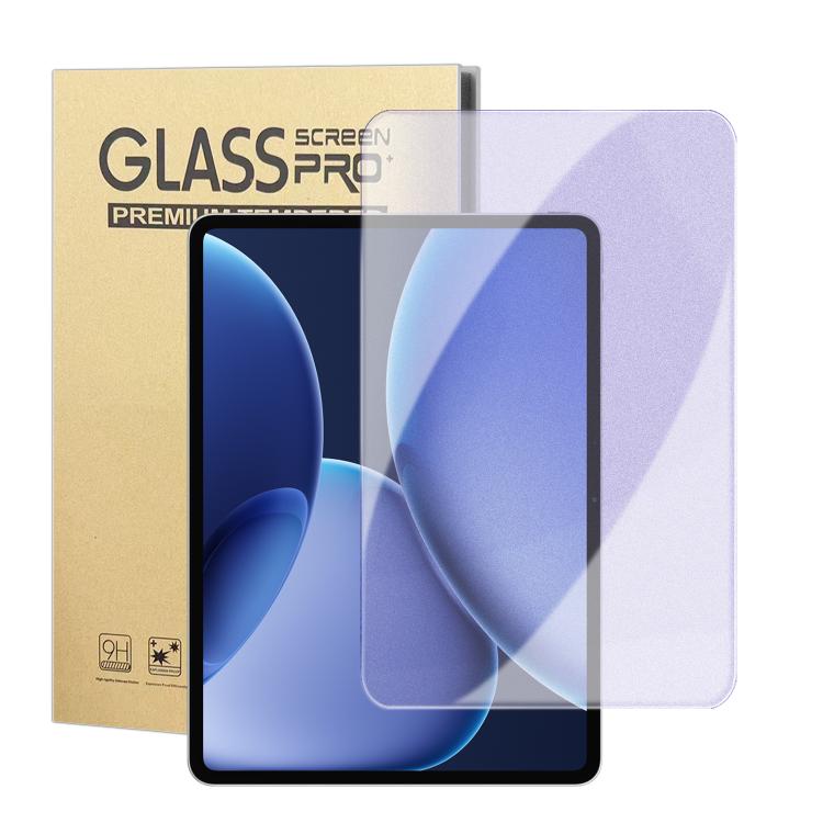 For OPPO Pad 4 Pro Anti-blue Light HD Anti-Fingerprint Tempered Glass Tablet Screen Film