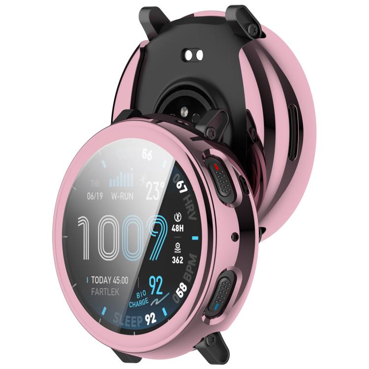 For Amazfit Active Max Full Coverage Electroplated TPU Watch Protective Case