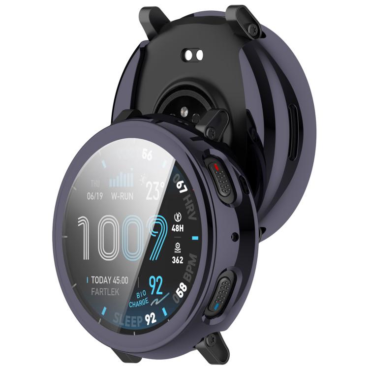 For Amazfit Active Max Full Coverage Electroplated TPU Watch Protective Case
