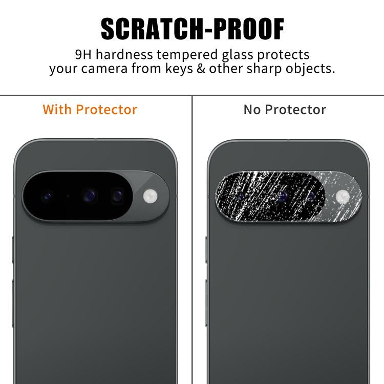 For Google Pixel 10 Kalebol Transparent HD Anti-Fingerprint AR Integrated Camera Lens Tempered Glass Film