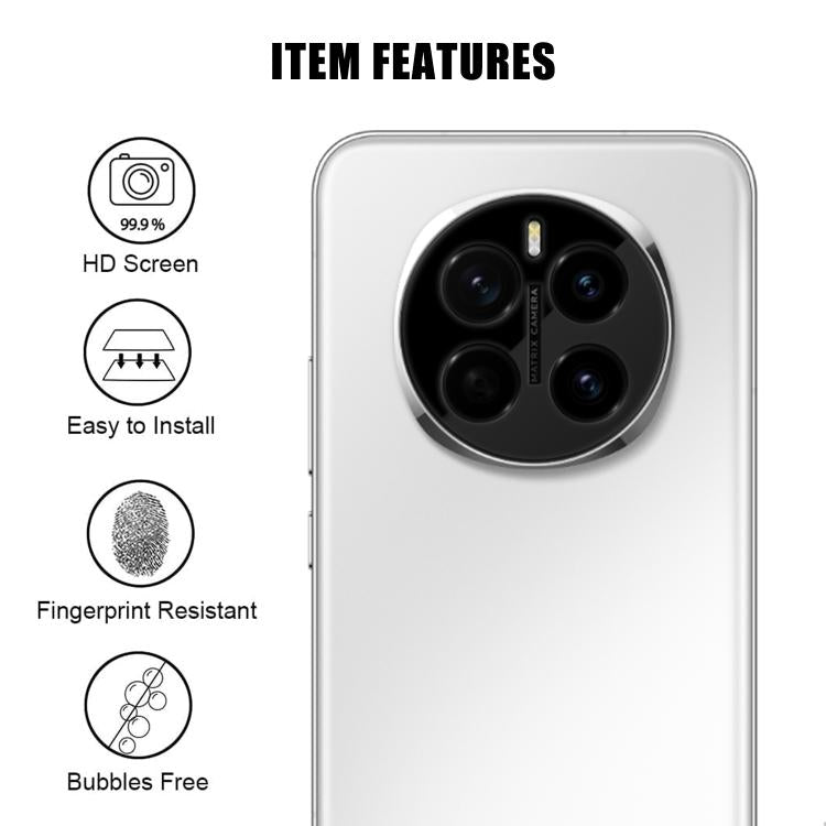For Honor Magic7 Kalebol Silk-Screened HD Anti-Fingerprint AR Integrated Camera Lens Tempered Glass Film